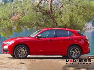 Alfa Romeo Stelvio Side Skirts - Carbon Fiber - Stile Italia 